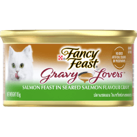 Adult Gravy Lovers Salmon Feast Wet Cat Food (85g)