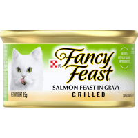 Adult Grilled Salmon Feast Gravy Wet Cat Food (85g)