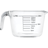 Glass Measuring Jug 250ml (1pk)