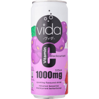 Blackcurrant Vitamin C Flavoured Sparkling Drink (325ml)