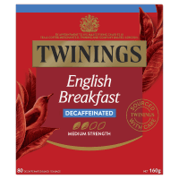 English Breakfast Decaffeinated Black Tea (80pk)