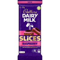 Slices Raspberry Chocolate Block (178g)