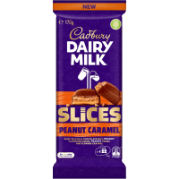 Slices Peanut Caramel Chocolate Block (170g)