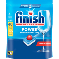Power All-In-1 Lemon Dishwasher Tablets (40pk)
