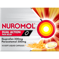 Dual Action Liquid Pain Relief Capsules (10pk)