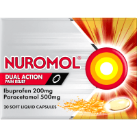 Dual Action Liquid Pain Relief Capsules (20pk)