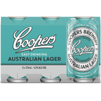Australian Lager (6 x 375ml)