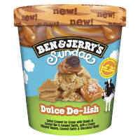 Dulce De-lish Sundae Ice Cream (427ml)