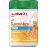 Vit C Gummies for Kids Orange Flavour Gummy Bears (90pk)
