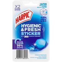 Hygienic & Fresh Marine Sticker Toilet Block (2pk)