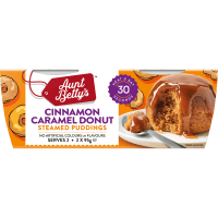 Cinnamon Caramel Donut Steamed Puddings (2 x 95g)