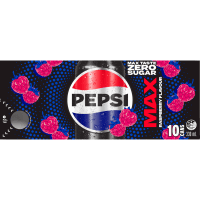 Zero Sugar Raspberry Flavour Soft Drink Cans (10 x 330ml)