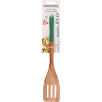 Eco Wooden Slotted Turner (1pk)