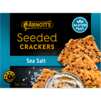 Sea Salt Seeded Crackers (100g)