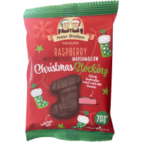 Raspberry Milk Chocolate Marshmallow Christmas Stocking (70g)