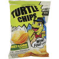 Sweet Corn Flavour Turtle Chips (80g)
