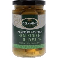 Jalapeño Stuffed Halkidiki Olives (290g)