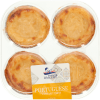 Portuguese Custard Tarts (4pk)