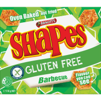 Shapes Gluten Free Barbecue Snacks (110g)