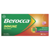 Immune Daily Defence Blackcurrant Flavour Effervescent Tablets (30pk)