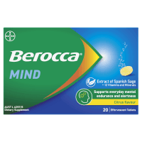 Mind Citrus Flavour Effervescent Tablets (20pk)