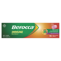 Immune Daily Defence Blackcurrant Flavour Effervescent Tablets (15pk)