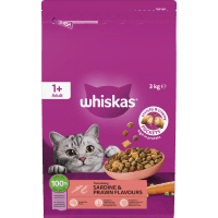 Sardine & Prawn Flavour Adult Dry Cat Food (3kg)