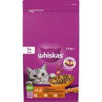 Chicken & Rabbit Flavours Adult Dry Cat Food (1.8kg)