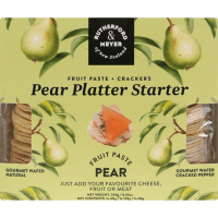 Pear Fruit Paste & Crackers Platter Starter (240g)