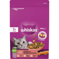 Sardine & Prawn Flavours 1+ Adult Dry Cat Food (800g)