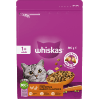 Chicken & Rabbit Flavours 1+ Adult Dry Cat Food (800g)