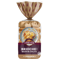 Cinnamon Brioche Muffin Splits (6pk)