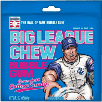 Curveball Cotton Candy Bubble Gum (60g)