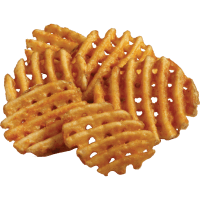 Euro Crisscut Seasoned Skin On Fries (2.5kg)