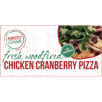 Chicken Fresh Woodfired Pizza (580g)