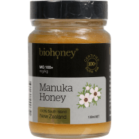 Manuka Honey MG 100+ Glass Jar (140g)
