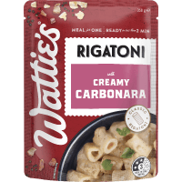 Rigatoni With Carbonara Sauce Pasta (350g)