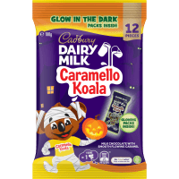 Dairy Milk Glow In The Dark Caramello Koala Share Pack (180g)