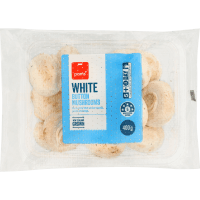 White Button Mushrooms (400g)