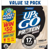 Protein Energize Vanilla Liquid Breakfast (12 x 250ml)