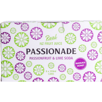 Passionade Passionfruit & Lime Soda (6 x 330ml)