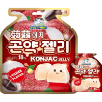 Lychee Flavour Konjac Jelly (15 x 20g)