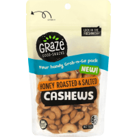 Honey Roasted & Salted Cashews (150g)