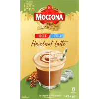 Hot Iced Hazelnut Latte Coffee Sachets (8pk)