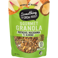 Pistachio Macadamia & Almond Gourmet Granola (400g)