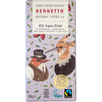 82% Super Dark Chocolate Block (80g)