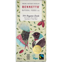 70% Organic Dark Chocolate Block (80g)