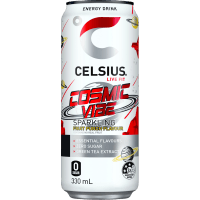 Cosmic Vibe Fruit Punch Flavour Sparkling Energy Drink (330ml)