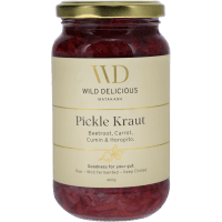 Beetroot Carrot Cumin Horopito Kruat-Pickle (380g)