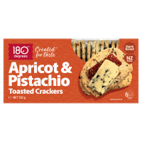 Apricot & Pistachio Toasted Crackers (130g)